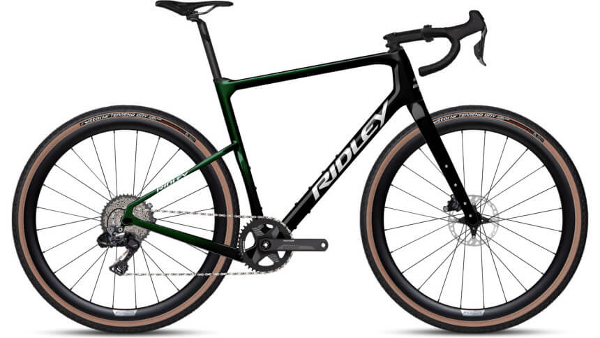 Vélo de Gravel Ridley Kanzo Adventure Shimano GRX Di2 2023 Vélo de Gravel Ridley Kanzo Adventure Shimano GRX Di2 2023